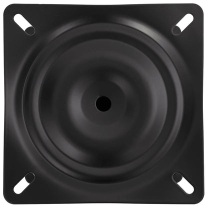 Boat Seat Pedestal Black 18 cm Steel