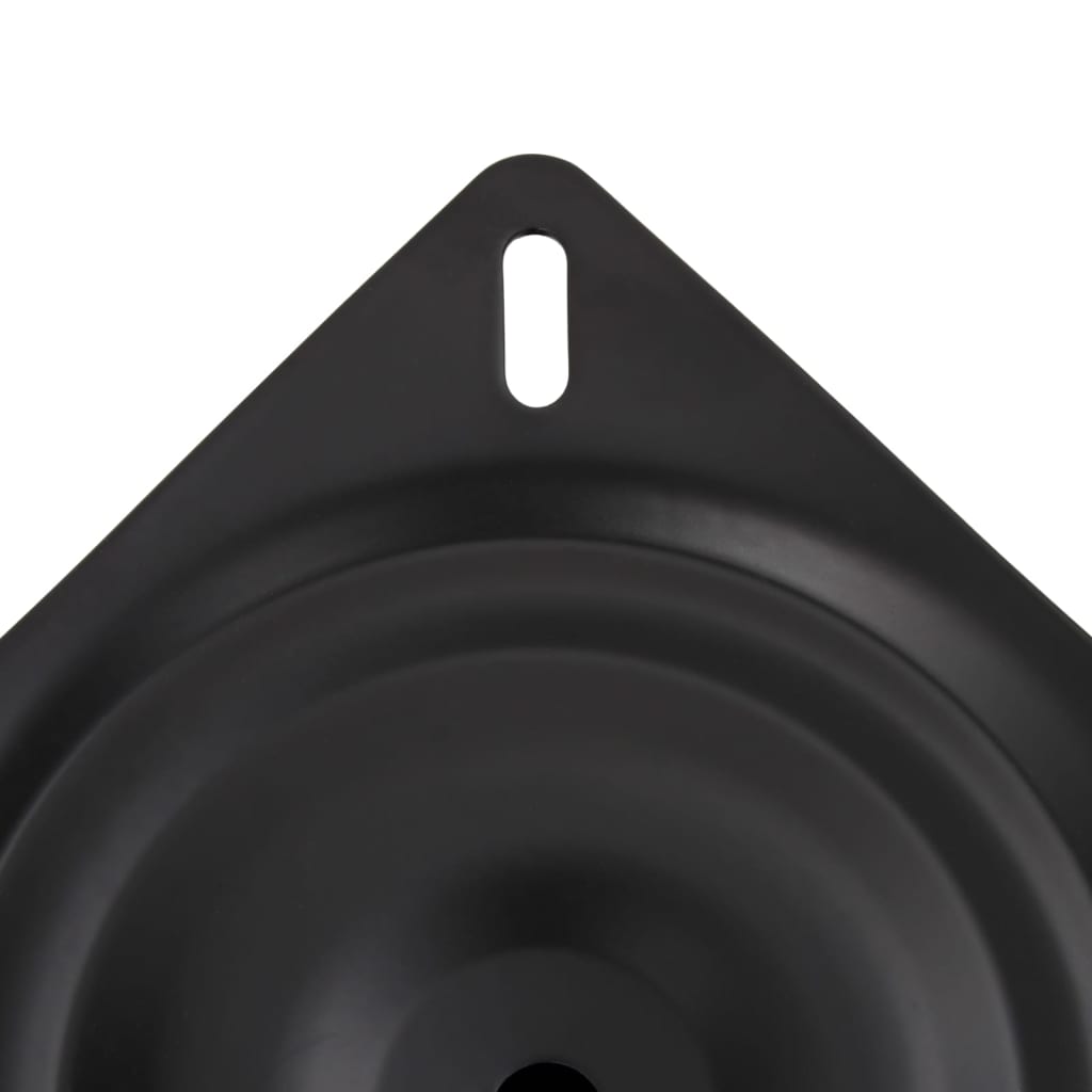 Boat Seat Pedestal Black 18 cm Steel
