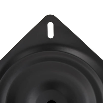 Boat Seat Pedestal Black 33 cm Steel