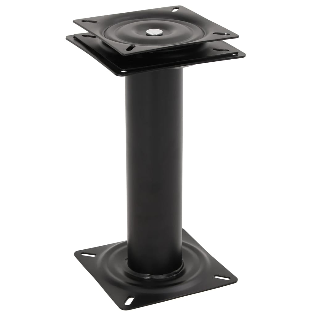 Boat Seat Pedestal with 360° Seat Swivel Steel