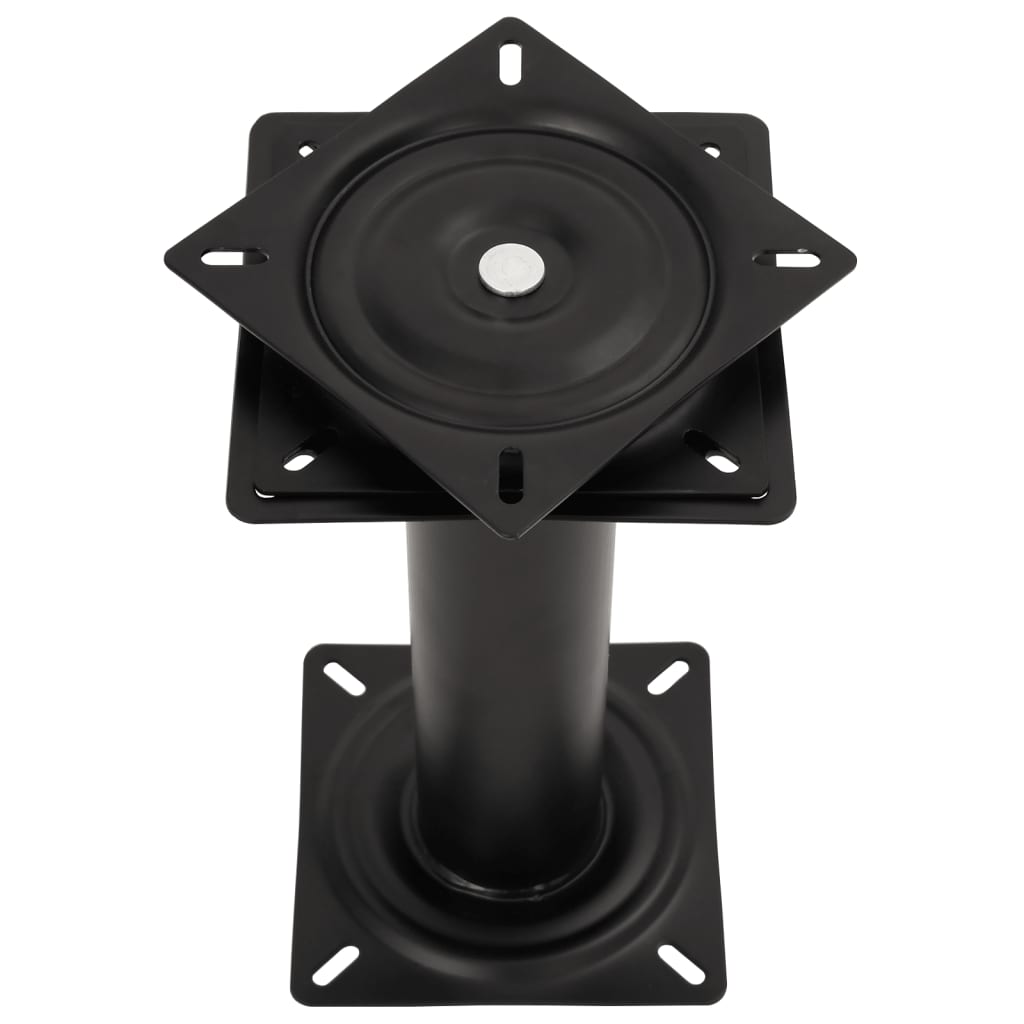 Boat Seat Pedestal with 360° Seat Swivel Steel