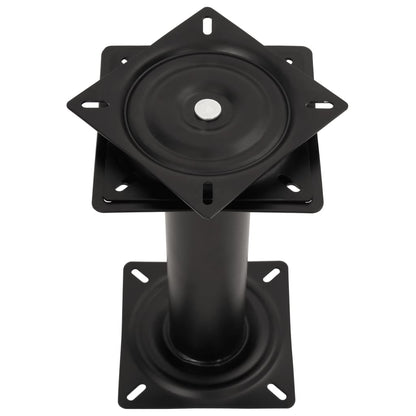 Boat Seat Pedestal with 360° Seat Swivel Steel
