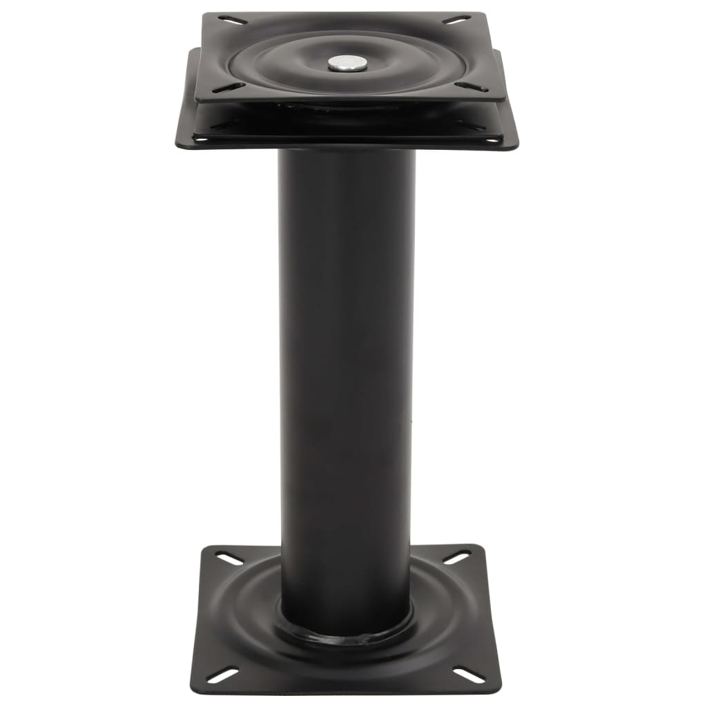 Boat Seat Pedestal with 360° Seat Swivel Steel