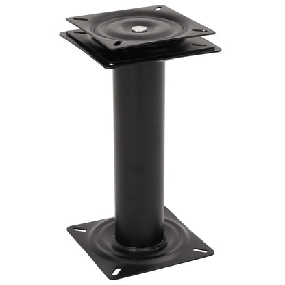 2 pcs Boat Seat Pedestals with 360° Seat Swivel Steel