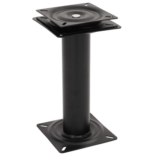 2 pcs Boat Seat Pedestals with 360° Seat Swivel Steel