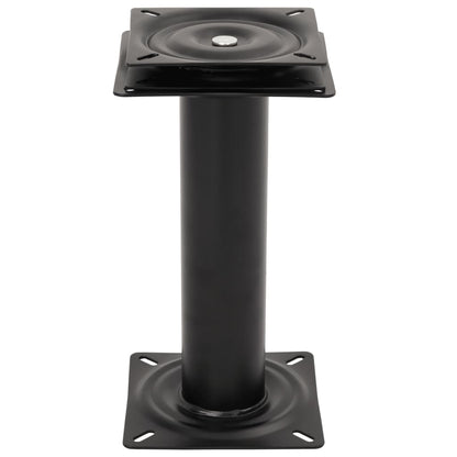 2 pcs Boat Seat Pedestals with 360° Seat Swivel Steel