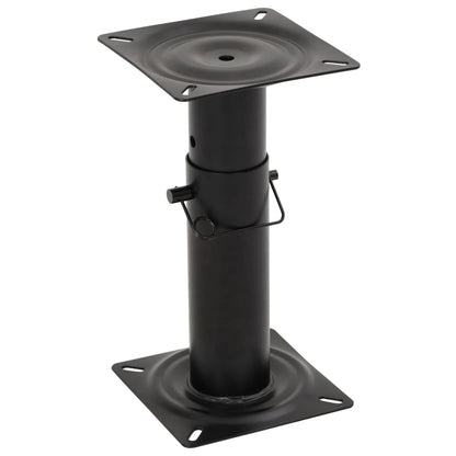 Boat Seat Pedestal with 360° Seat Swivel Adjustable Steel