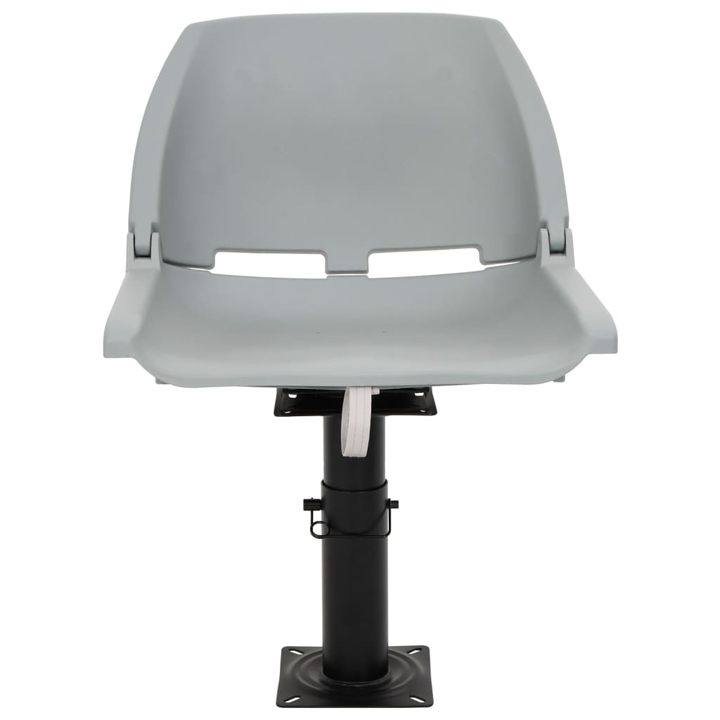 Boat Seat with Pedestal Height Adjustable 360° Rotatable