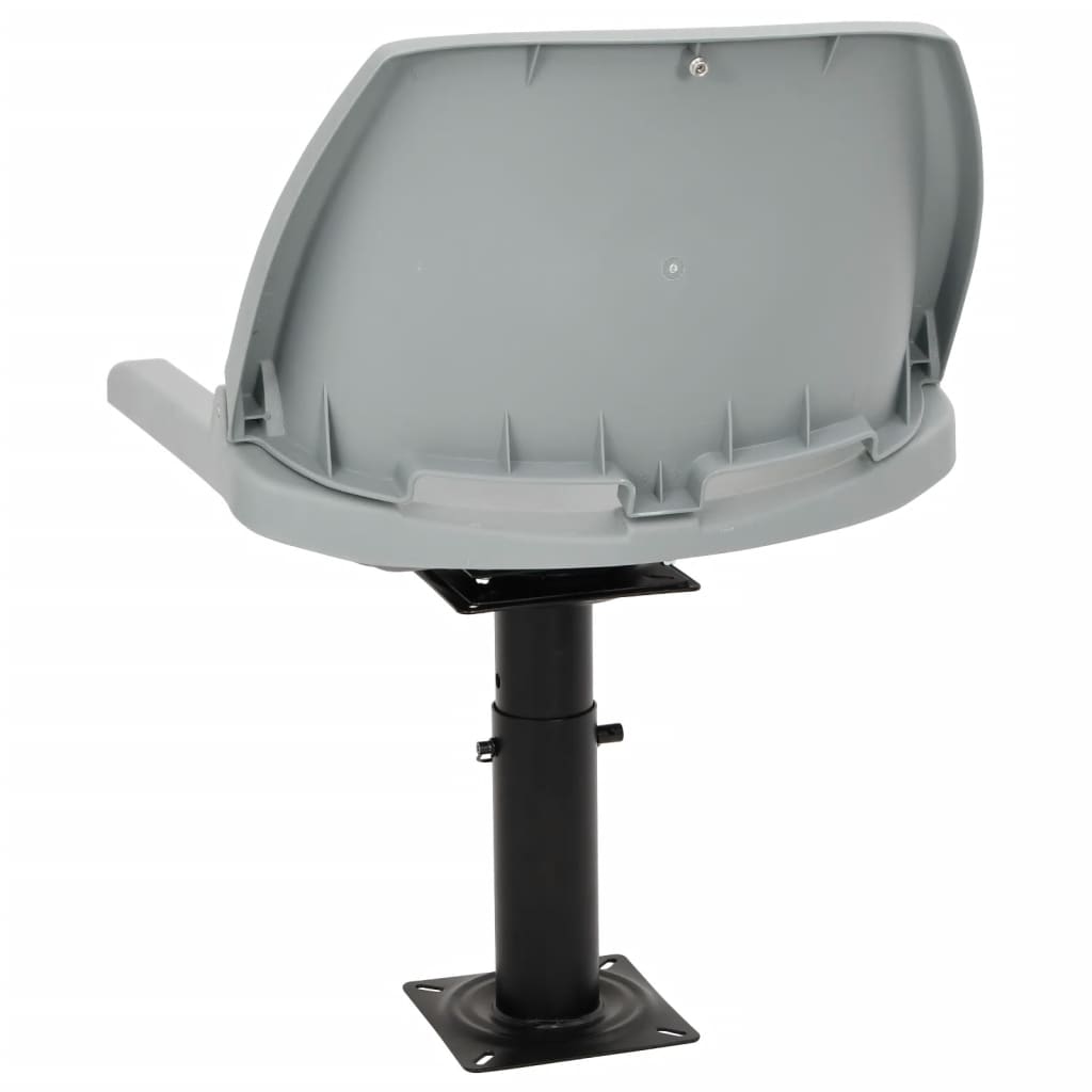 Boat Seat with Pedestal Height Adjustable 360° Rotatable