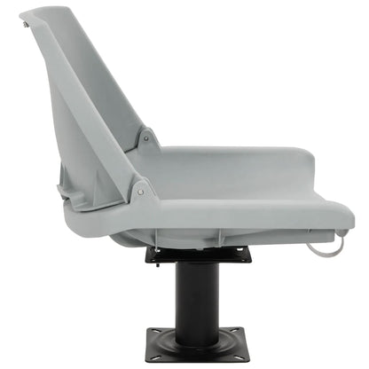 Boat Seats 2 pcs with Pedestal 360° Rotatable