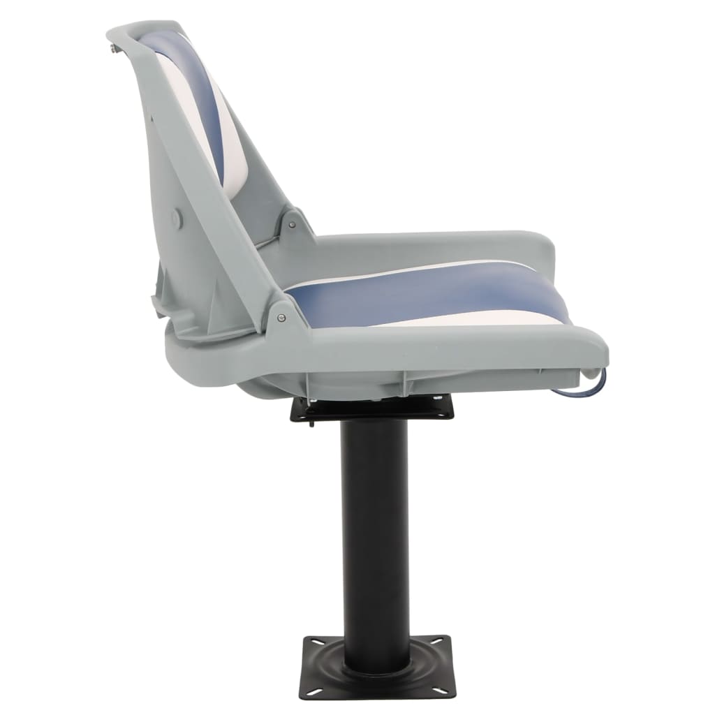 Boat Seat with Pedestal Height Adjustable 360° Rotatable