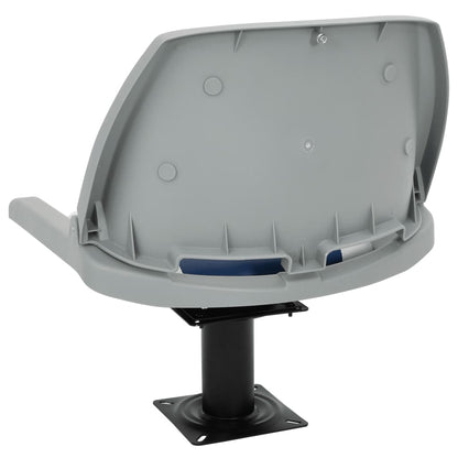 Boat Seats 2 pcs with Pedestal 360° Rotatable