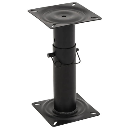 Boat Seats 2 pcs with Pedestal Height Adjustable 360° Rotatable
