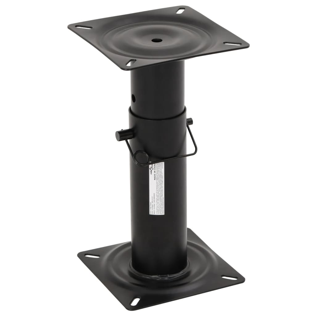 Boat Seats 2 pcs with Pedestal Height Adjustable 360° Rotatable