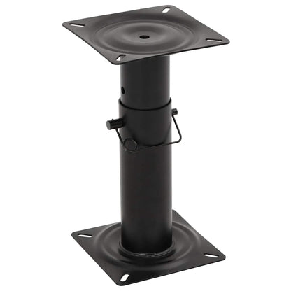 Boat Seats 2 pcs with Pedestal Height Adjustable 360° Rotatable
