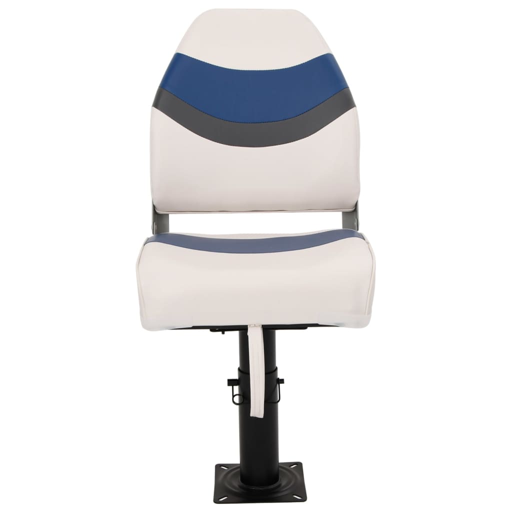 Boat Seat with Pedestal Height Adjustable 360° Rotatable
