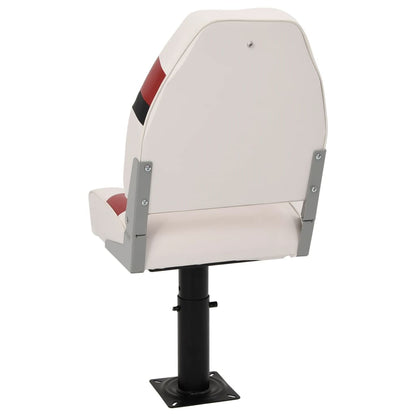 Boat Seat with Pedestal Height Adjustable 360° Rotatable