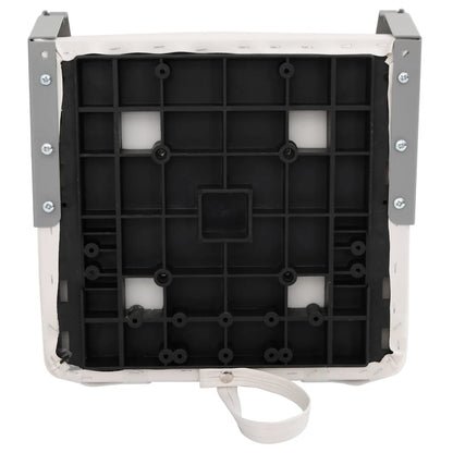 Boat Seat with Pedestal Height Adjustable 360° Rotatable