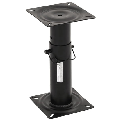 Boat Seats 2 pcs with Pedestal Height Adjustable 360° Rotatable