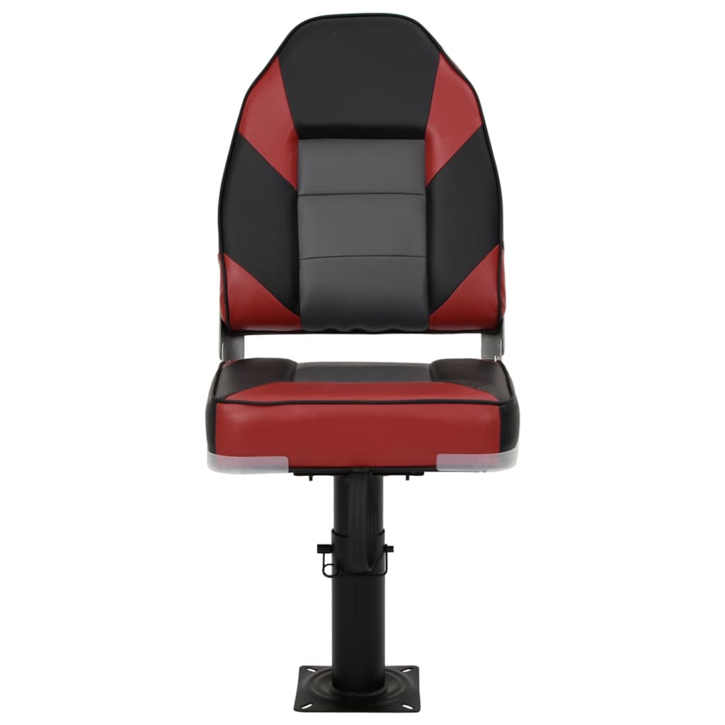 Boat Seat with Pedestal Height Adjustable 360° Rotatable