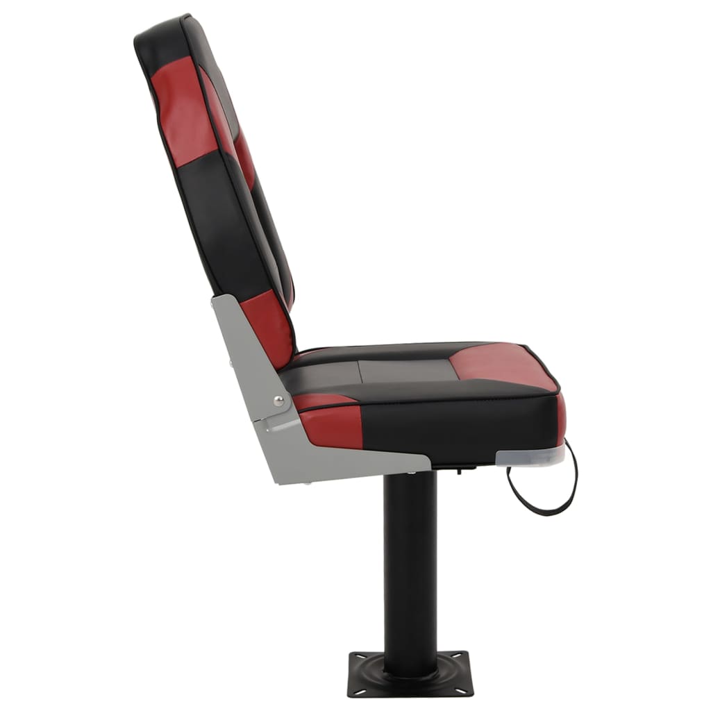 Boat Seats 2 pcs with Pedestal 360° Rotatable