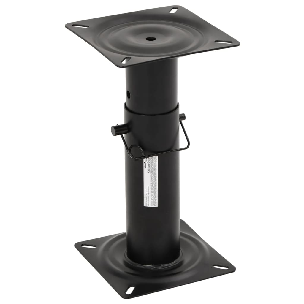 Boat Seats 2 pcs with Pedestal Height Adjustable 360° Rotatable
