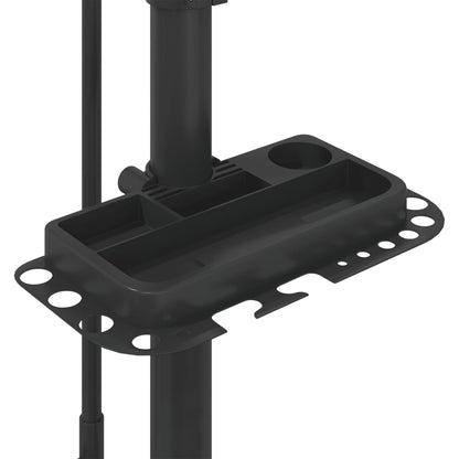 Bike Repair Stand Foldable Adjustable 108-188 cm Blue Steel