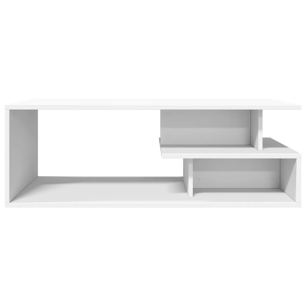 Coffee Table White 102x55x35 cm Engineered Wood