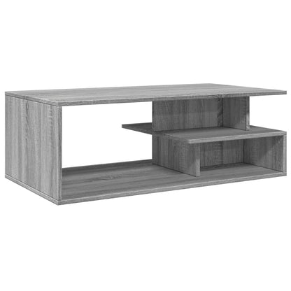 Coffee Table Grey Sonoma 102x55x35 cm Engineered Wood