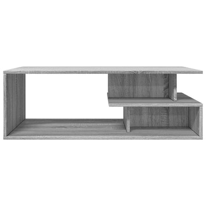 Coffee Table Grey Sonoma 102x55x35 cm Engineered Wood