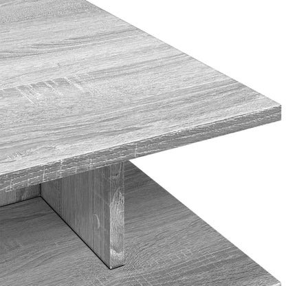 Coffee Table Grey Sonoma 102x55x35 cm Engineered Wood