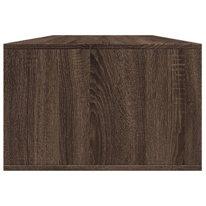 Coffee Table Brown Oak 102x55x35 cm Engineered Wood