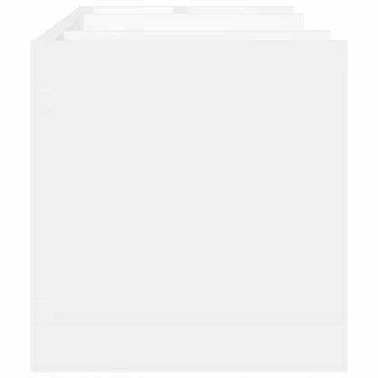 Desk Organiser White 44.5x24x25 cm Engineered wood