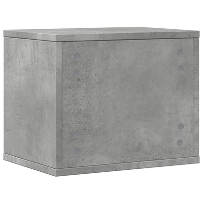 Desk Organiser Concrete Grey 36x26x29.5 cm Engineered wood