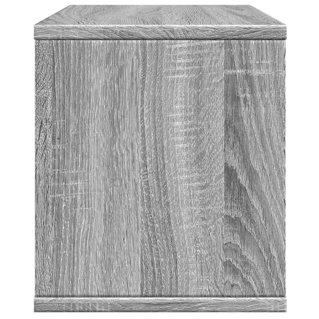 Desk Organiser Grey Sonoma 36x26x29.5 cm Engineered wood