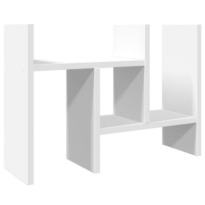 Desk Organiser White 34.5x15.5x35.5 cm Engineered wood