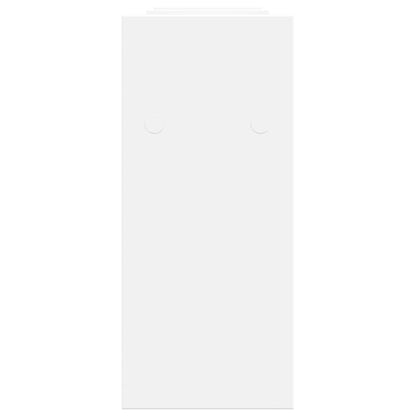 Desk Organiser White 34.5x15.5x35.5 cm Engineered wood