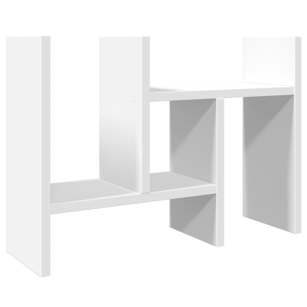 Desk Organiser White 34.5x15.5x35.5 cm Engineered wood