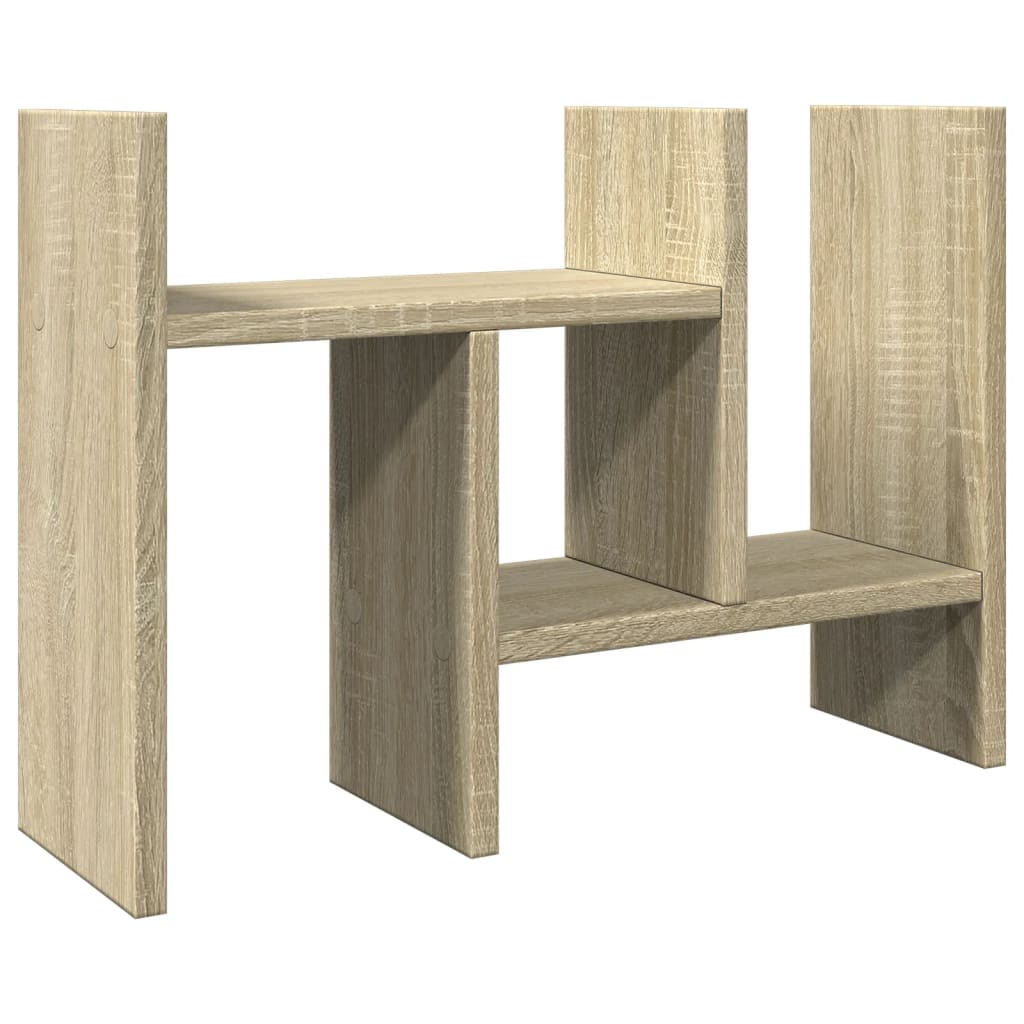 Desk Organiser Sonoma Oak 34.5 x 15.5 x 35.5 cm Engineered Wood