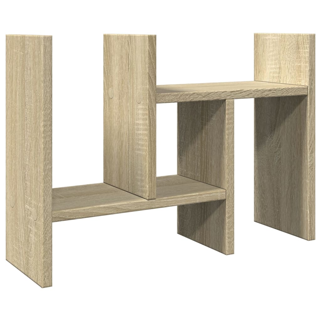 Desk Organiser Sonoma Oak 34.5 x 15.5 x 35.5 cm Engineered Wood