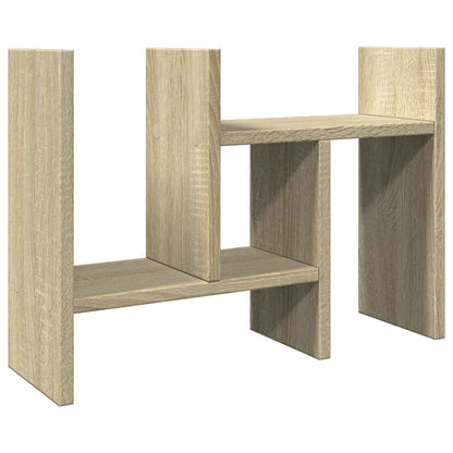 Desk Organiser Sonoma Oak 34.5 x 15.5 x 35.5 cm Engineered Wood