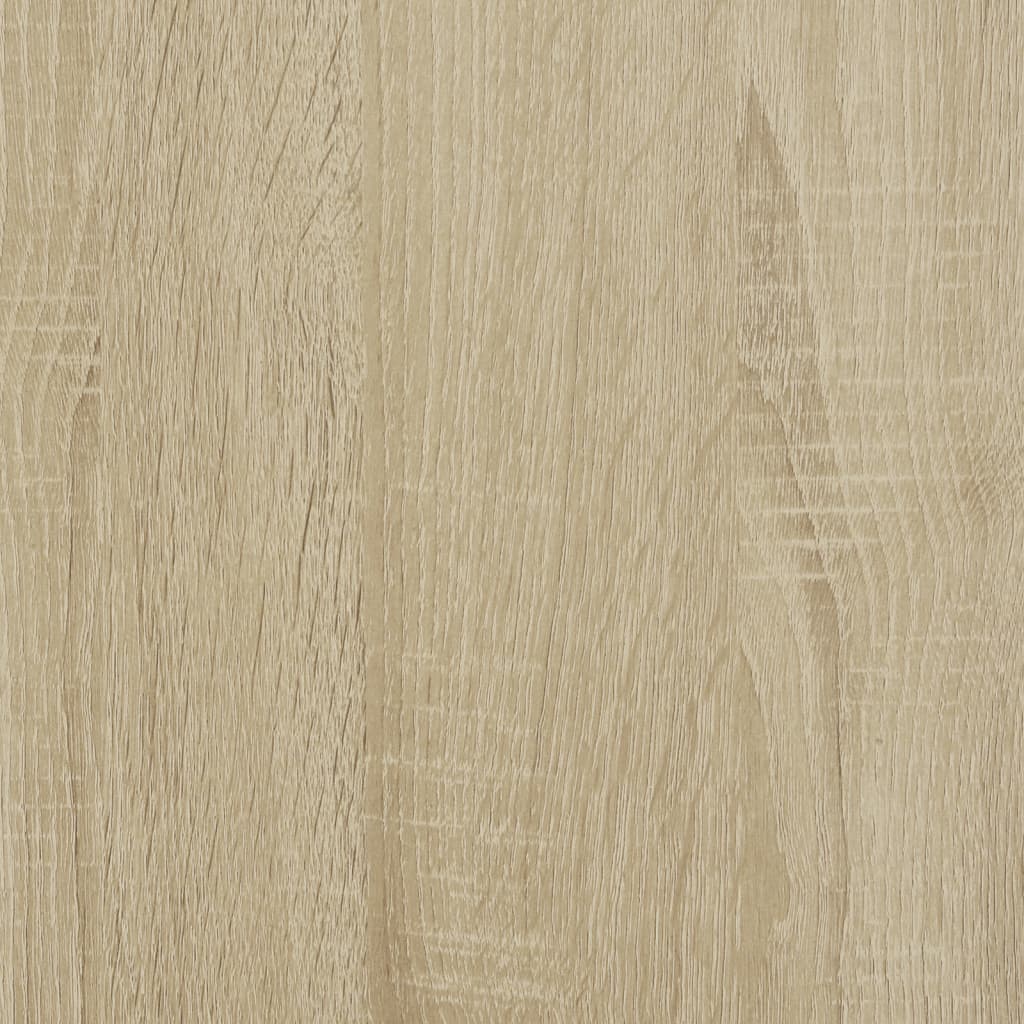 Desk Organiser Sonoma Oak 34.5 x 15.5 x 35.5 cm Engineered Wood