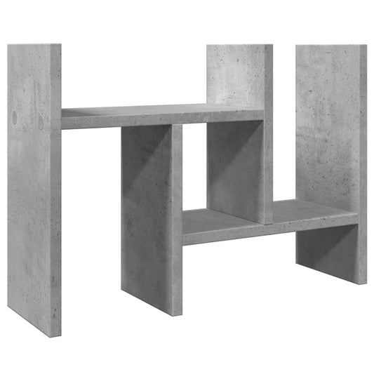 Desk Organiser Concrete Grey 34.5 x 15.5 x 35.5 cm