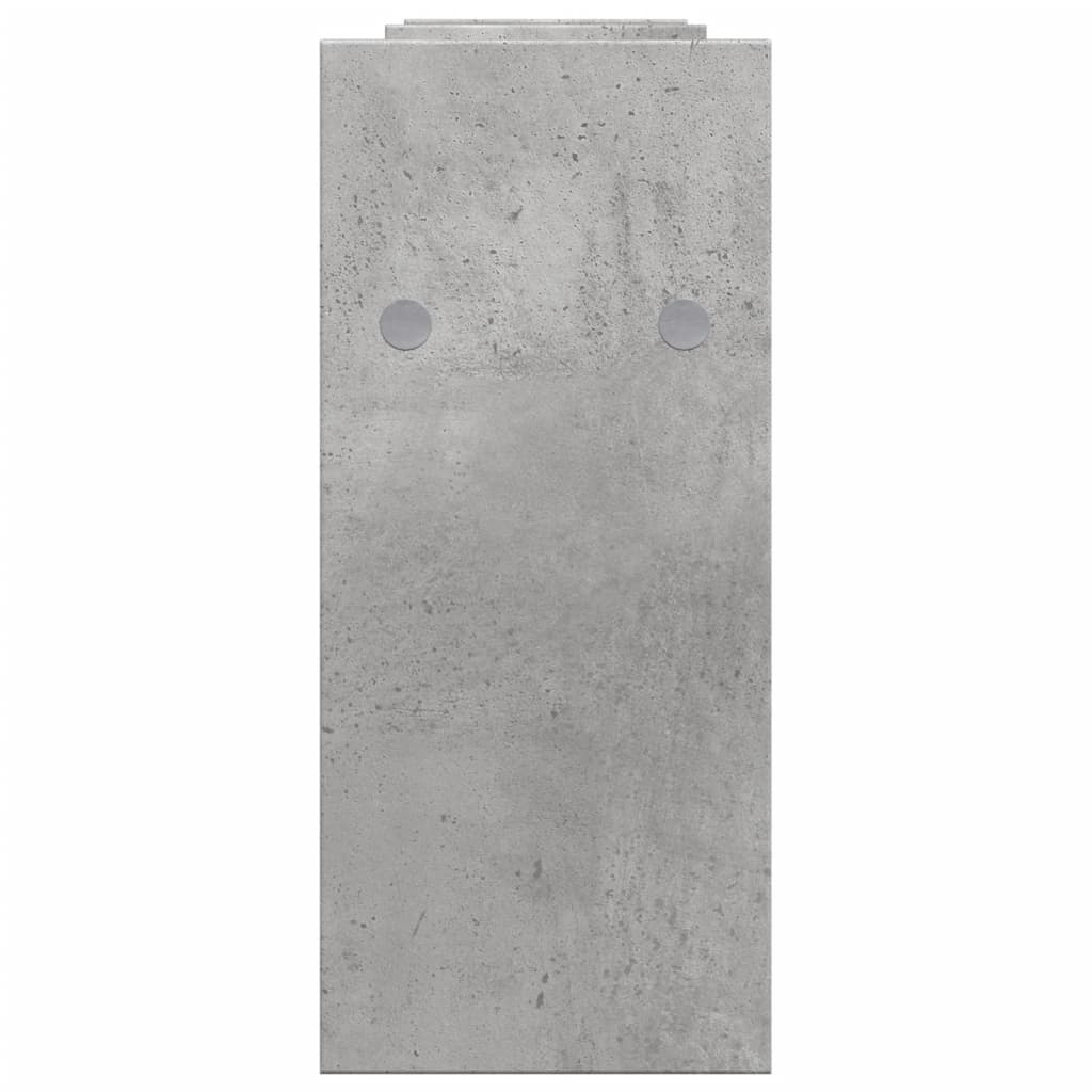Desk Organiser Concrete Grey 34,5x15,5x35,5 cm Engineered wood