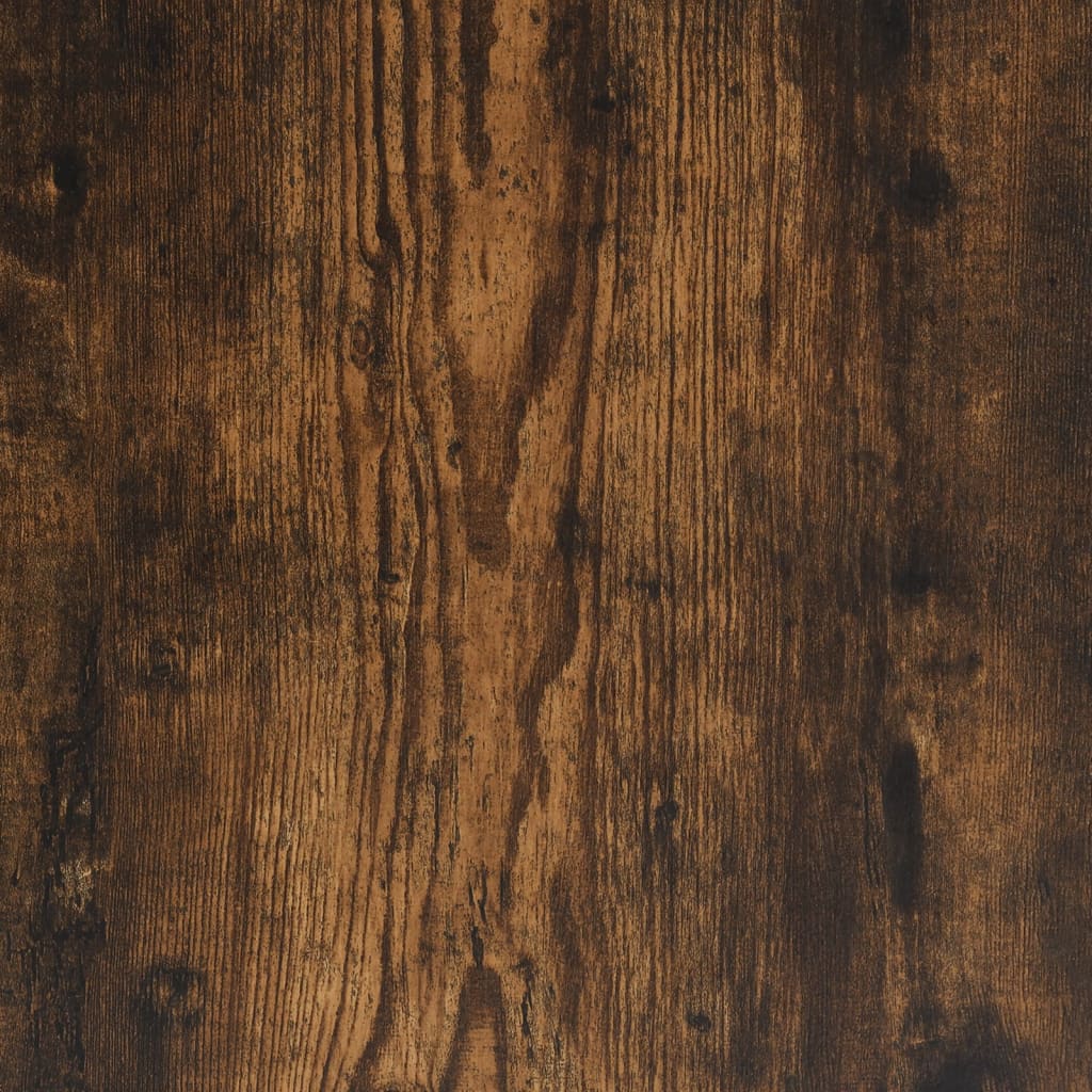 Desk Organiser Smoked Oak 34.5 x 15.5 x 35.5 cm Engineered Wood