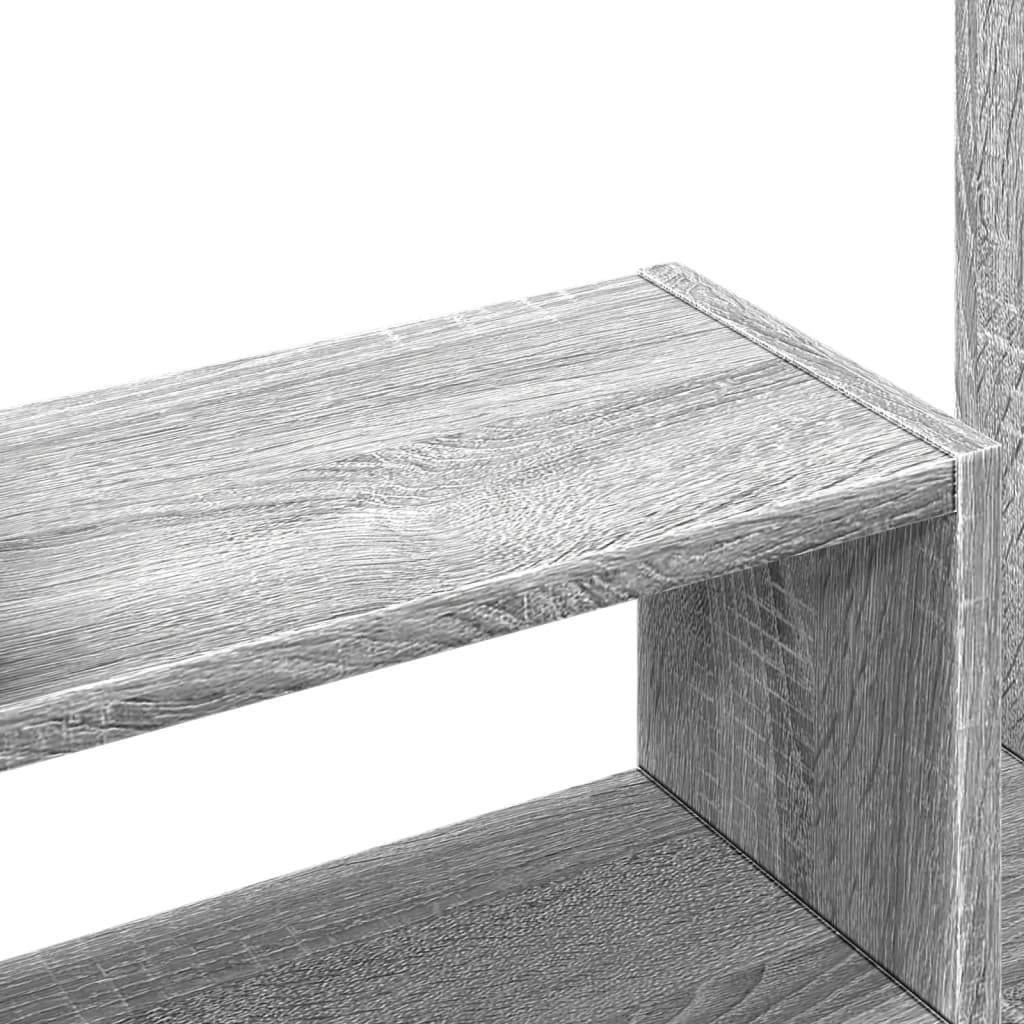 Desk Organiser Grey Sonoma 38.5x17x39 cm Engineered wood