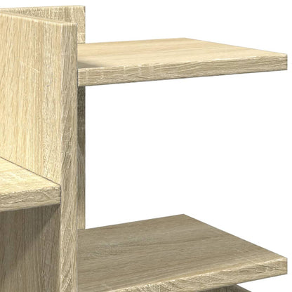 Desk Organiser Sonoma Oak 49x20x52.5 cm Engineered wood