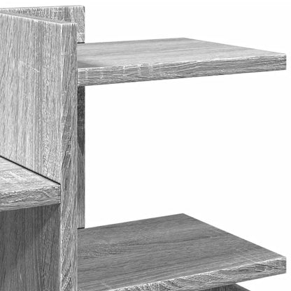 Desk Organiser Grey Sonoma 49x20x52.5 cm Engineered wood