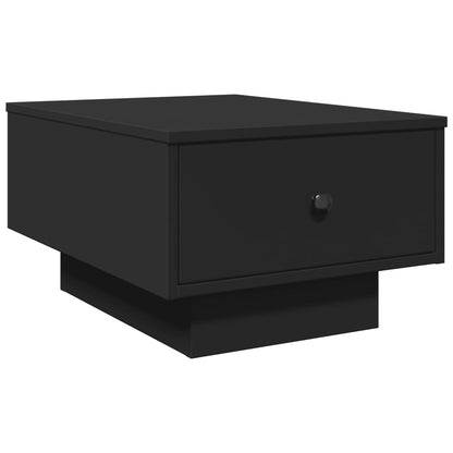 Coffee Table Black 60x45x31 cm Engineered Wood