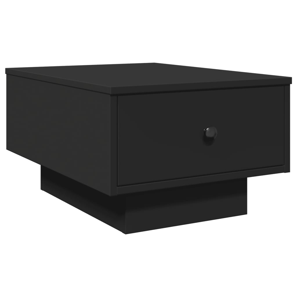 Coffee Table Black 60x45x31 cm Engineered Wood